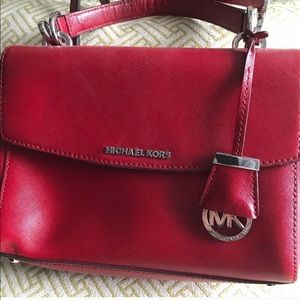 Michael Kors Saffiano medium satchel